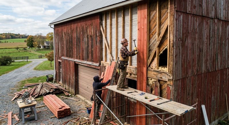Barn Siding Replacement in Atlantic Beach, FL