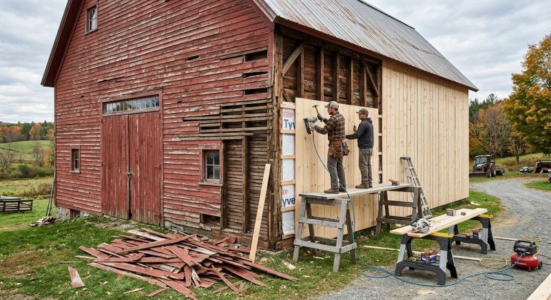 Barn Siding Replacement in Callahan, FL