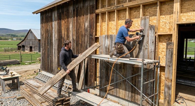 Barn Wood Siding Installation in Fernandina Beach, FL