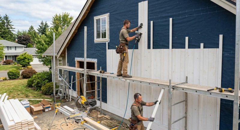 Batten Siding Installation in Yulee, FL