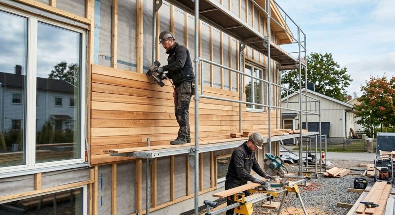 Cedar Cladding Installation in Fernandina Beach, FL