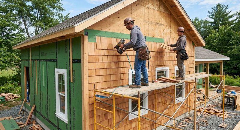 Cedar Siding Installation in Woodbine, GA