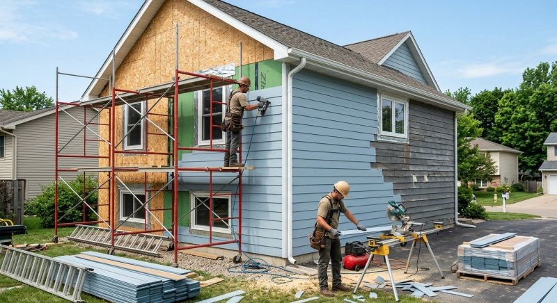Cement Siding Replacement in Camden County, GA