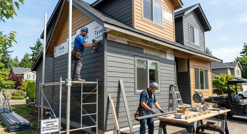 Composite Siding Installation in Jacksonville Beach, FL