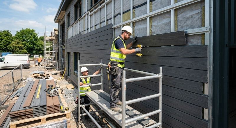 Composite Siding Installation in Woodbine, GA