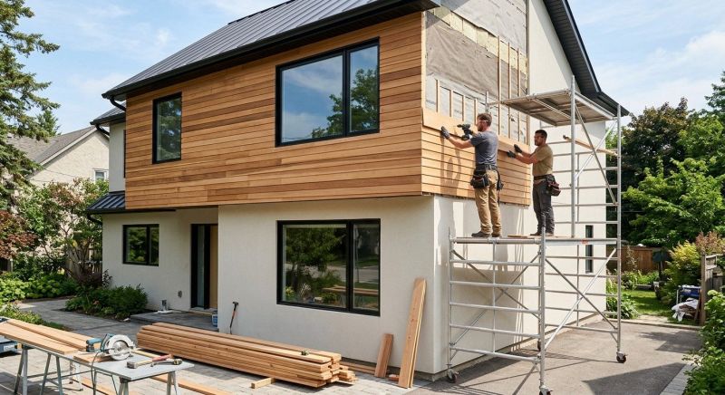 Faux Wood Siding Installation in Kingsland, GA