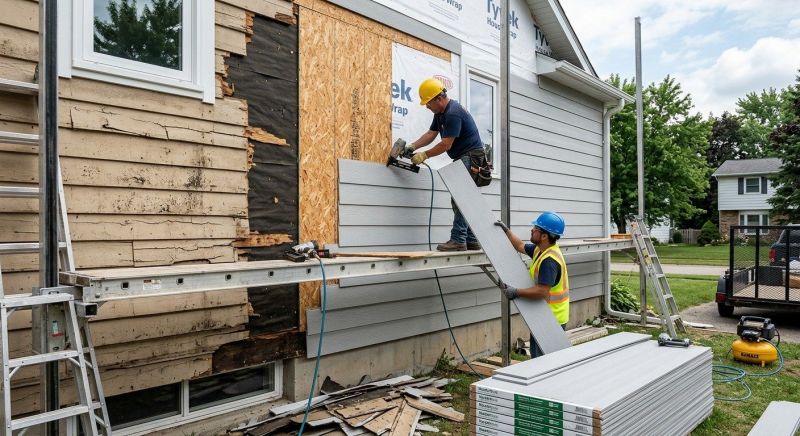 Fiber Siding Installation in Nassau County, FL