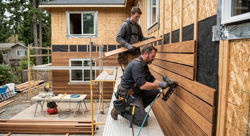 Hardwood Siding Installation in Callahan, FL