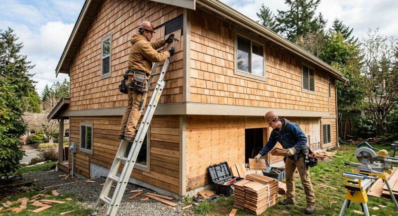 Hardwood Siding Installation in Camden County, GA