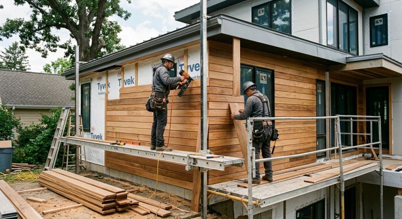 Hardwood Siding Installation in Saint Marys, GA