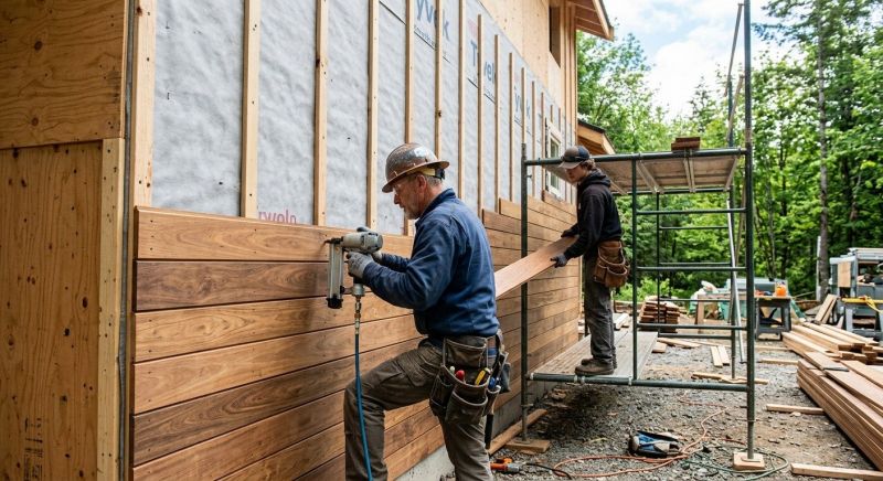 Hardwood Siding Installation in Yulee, FL