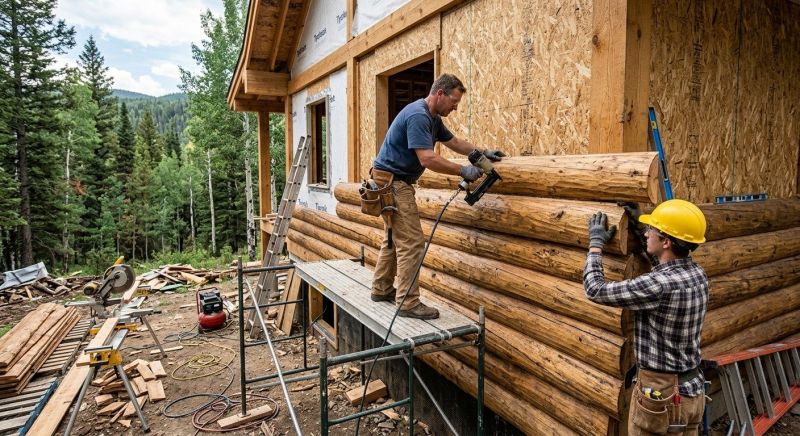 Log Home Siding Installation in Fernandina Beach, FL