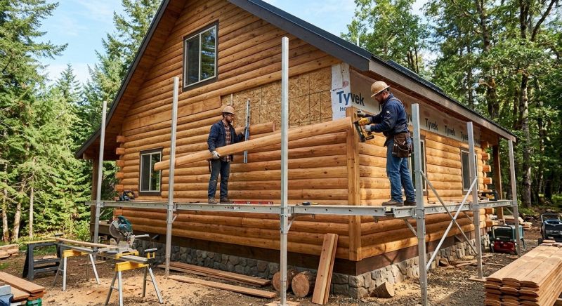 Log Siding Installation in Atlantic Beach, FL