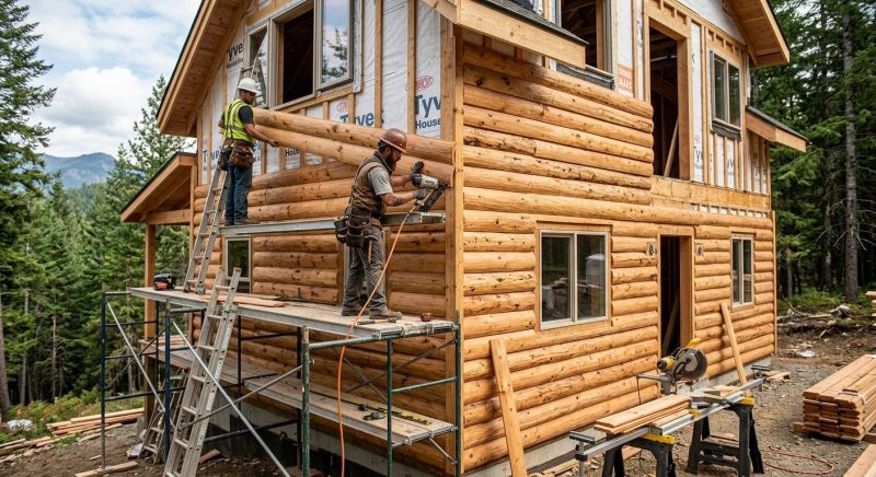 Log Siding Installation in Jacksonville Beach, FL