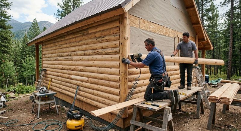 Log Siding Replacement in Fernandina Beach, FL