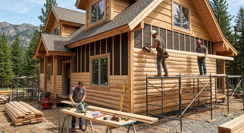 Log Siding Replacement in Fernandina Beach, FL