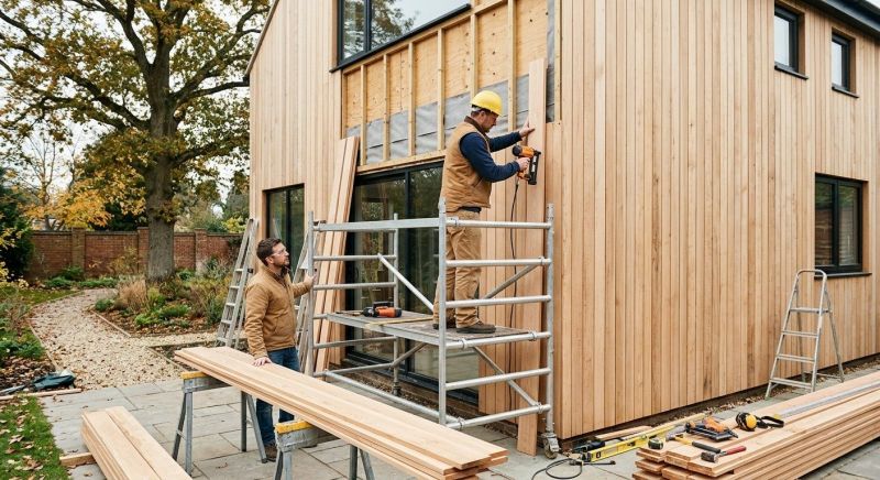 Wood Cladding Installation in Jacksonville Beach, FL