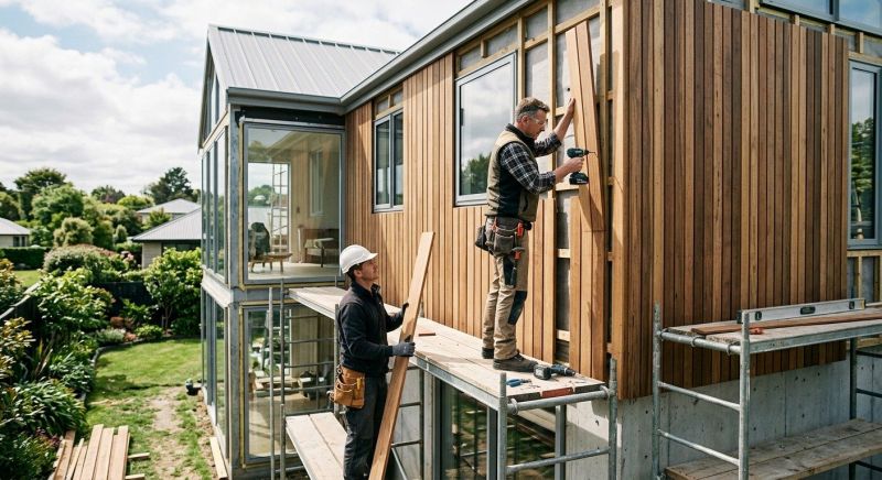 Wood Cladding Installation in Jacksonville Beach, FL