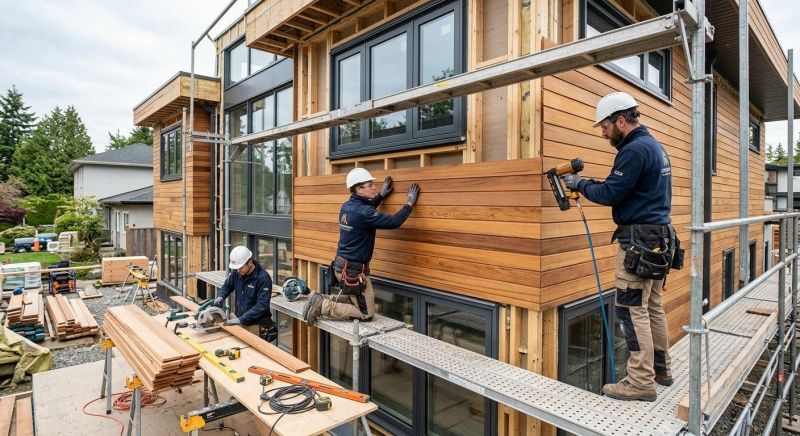 Wood Cladding Installation in Neptune Beach, FL
