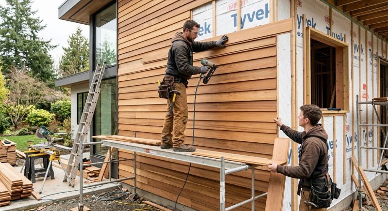 Wood Cladding Installation in Woodbine, GA