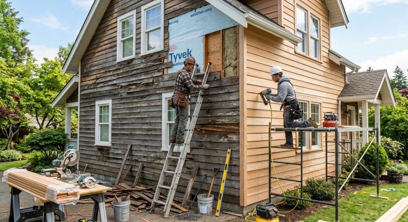 Wood Siding Installation in Camden County, GA