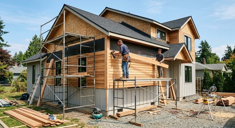 Wood Siding Installation in Woodbine, GA